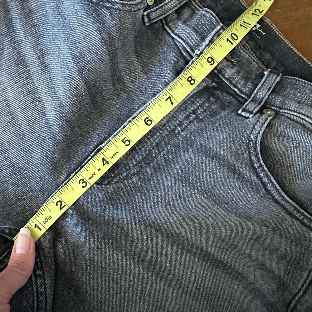 7 For All‎ Mankind Men's Slimmy Charcoal Gray Jeans size 31 x 33